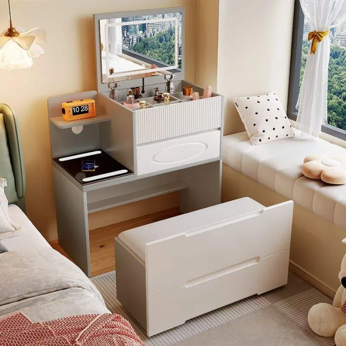 Commercial makeup vanity units
