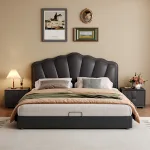 Versatile Upholstered Bed with Minimalist Appeal
