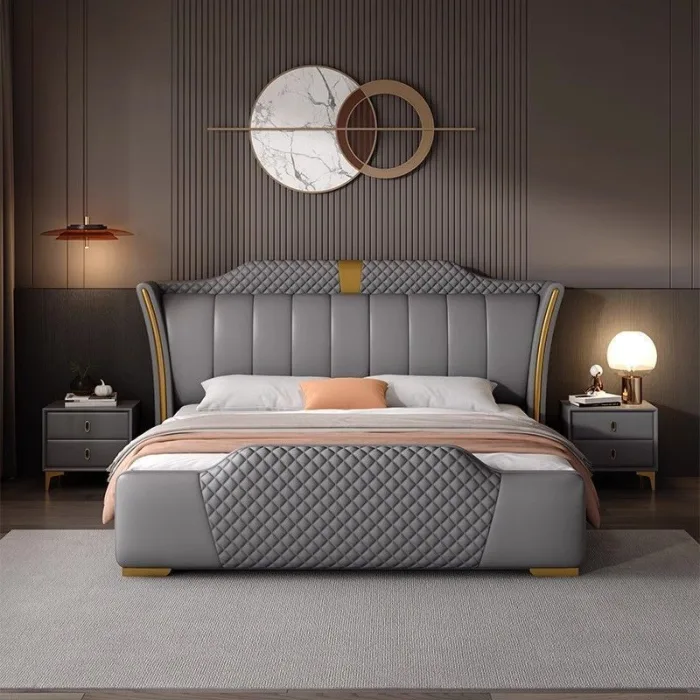 Versatile Upholstered Bed with Minimalist Appeal