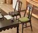 Vintage Rubberwood Dining Chair with Soft Cushioned Seat – Comfortable Mid-Century Modern Design for Wholesale