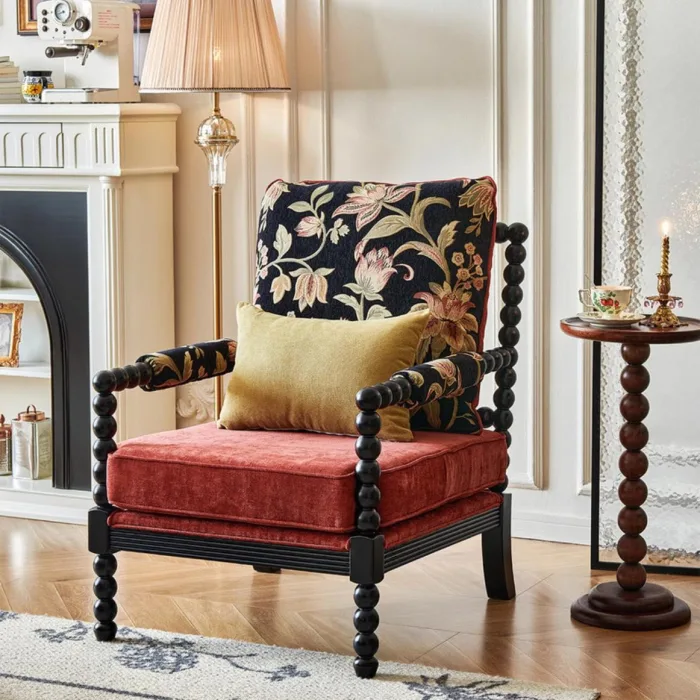 Vintage Rubberwood Lounge Chair for Wholesale - Comfortable and Stylish
