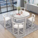 Commercial diner-style booth sets