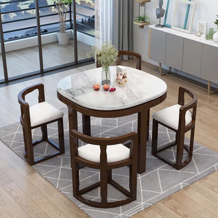 Commercial diner-style booth sets