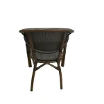 Outdoor cafe stools with backs