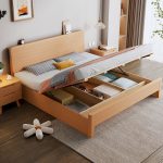 Round Bed with LED Lighting – Futuristic & Unique​