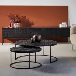 Wholesale Vintage Style Rubberwood Coffee Table for Global B2B Retail