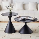 Wood and Metal Nordic Coffee Table for Wholesale Distribution