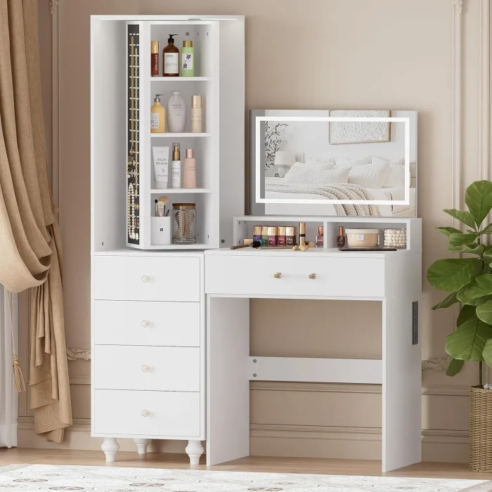 Fold-Out RV Vanity Cabinet​