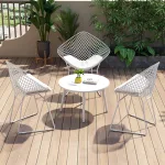Coastal-style outdoor loungers