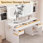 Industrial Pipe Shelf Vanity​​