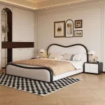Versatile Upholstered Bed with Minimalist Appeal