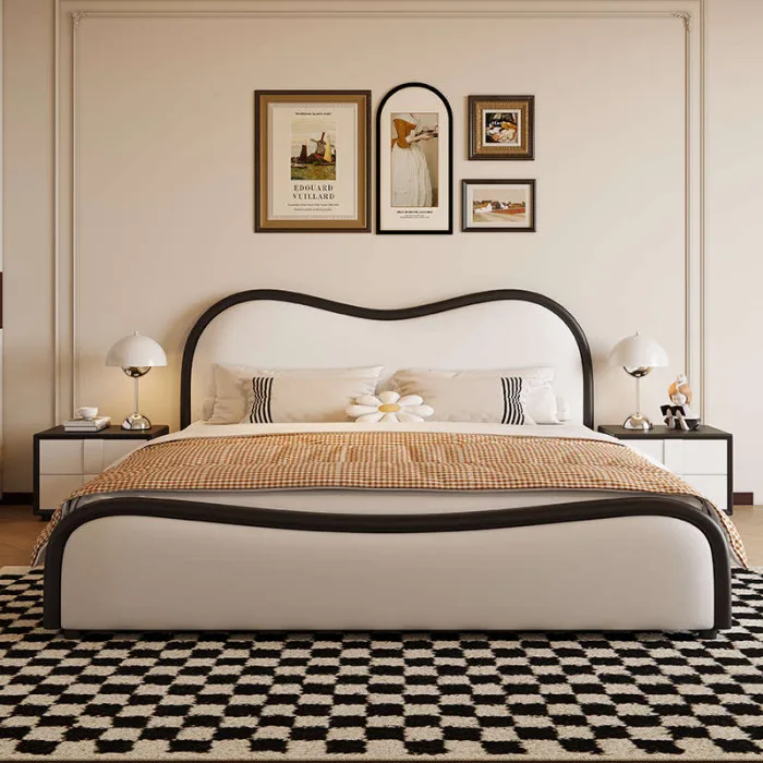 Versatile Upholstered Bed with Minimalist Appeal