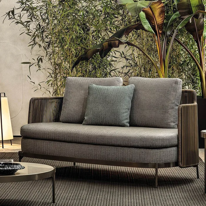 Timeless Modern Minimalist Outdoor Sofa for Luxury Outdoor Spaces