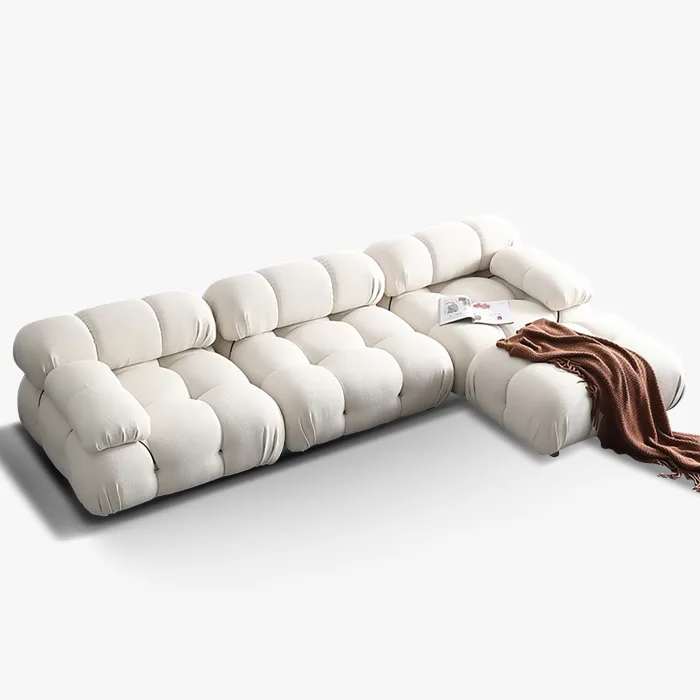 Contemporary Scandinavian Lounge Sofa – Compact and Functional