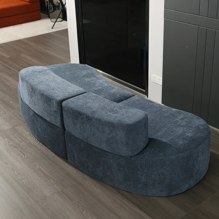 Contemporary Scandinavian Lounge Sofa – Compact and Functional