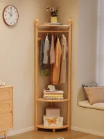 Contemporary Wooden Hall Tree Stand – Sleek & Durable Design