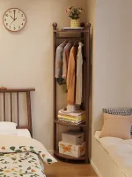 Contemporary Wooden Hall Tree Stand – Sleek & Durable Design