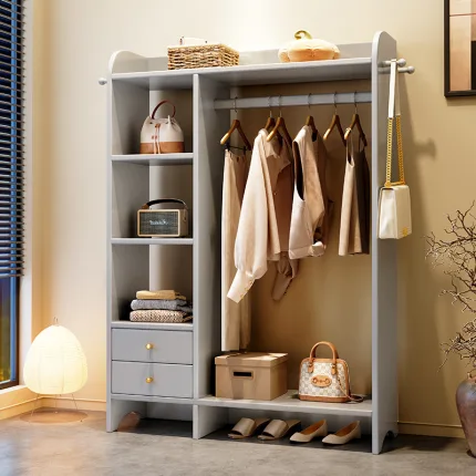 Contemporary Wooden Hat & Coat Stand