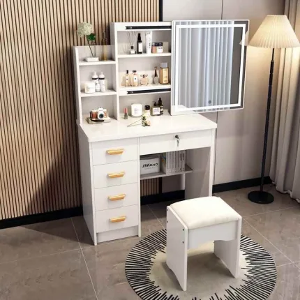 Stylish LED Lighted Dressing TableXJ-80#198FJ