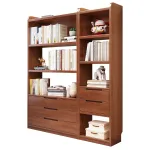 Freestanding Wooden Bookshelf – Modern Storage for Books & Decor