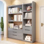 Freestanding Wooden Bookshelf – Modern Storage for Books & Decor