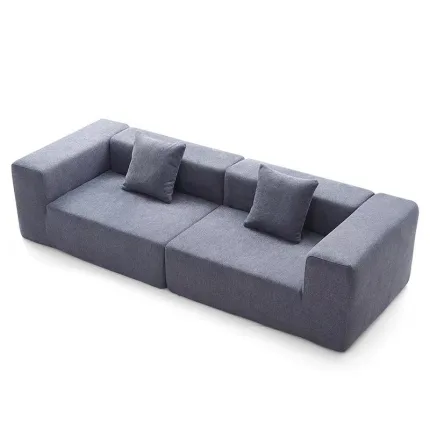 Mid-Century Style Compressed Sofa