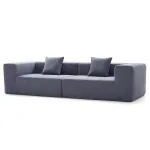 Mid-Century Style Compressed Sofa