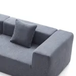 Mid-Century Style Compressed Sofa