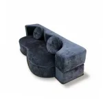Mid-Century Upholstered Sofa – Ideal for Apartment Living