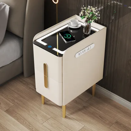 Minimalist Smart Bedside Cabinet