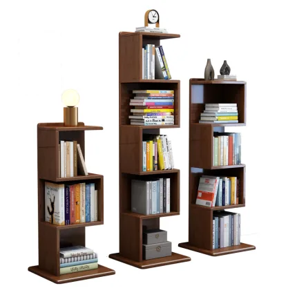 Modern Solid Wood Bookshelf – Minimalist Style, Maximum Function