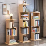 Modern Solid Wood Bookshelf – Minimalist Style, Maximum Function
