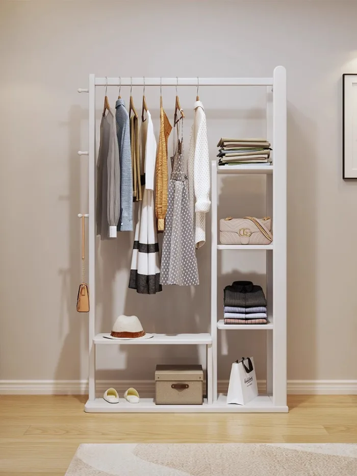 Modern Solid Wood Coat Rack