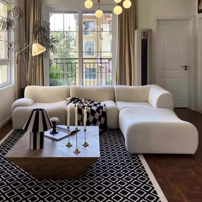 Nordic Style Fabric Leisure Sofa – Perfect for Modern Interiors