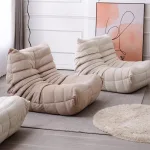Nordic Style Fabric Leisure Sofa – Perfect for Modern Interiors