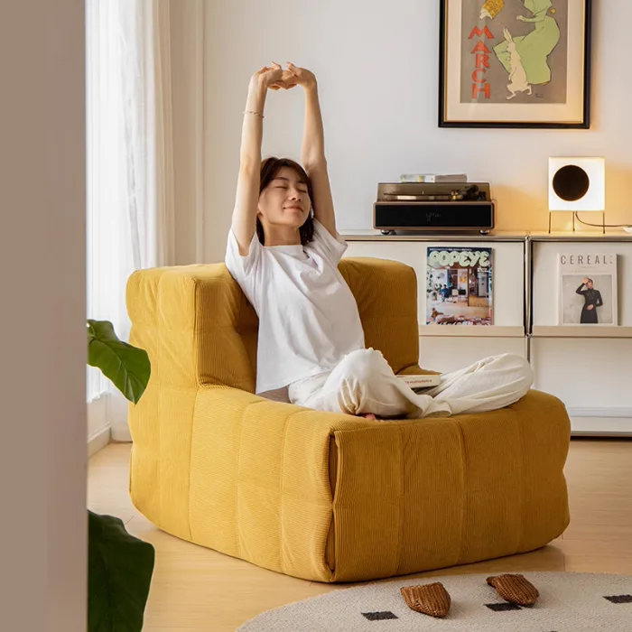 Scandinavian Minimalist Lounge Chair