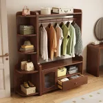 Scandinavian Style Wooden Coat Rack – Simple & Sturdy