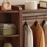 Scandinavian Style Wooden Coat Rack – Simple & Sturdy