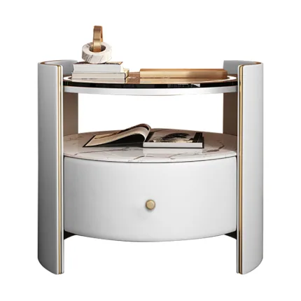 Simple Modern End Table for Bedside Use