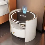 Simple Modern End Table for Bedside Use