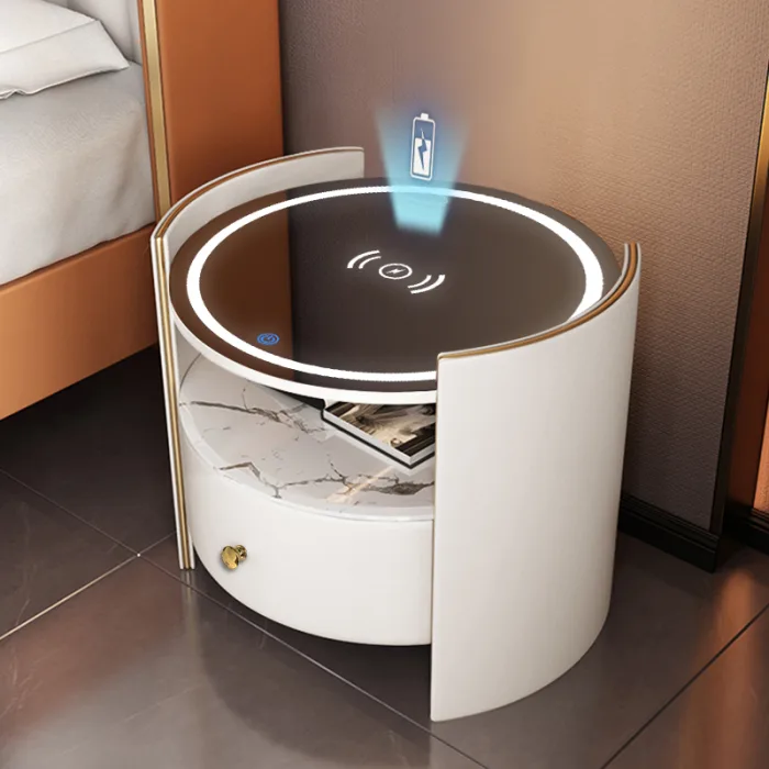Simple Modern End Table for Bedside Use