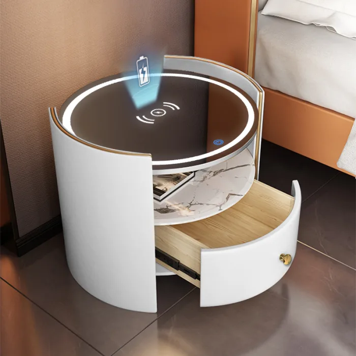 Simple Modern End Table for Bedside Use