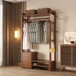 Simple & Stylish Wooden Coat Rack