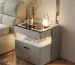 Smart Nightstand with Wireless Charging & LED Light