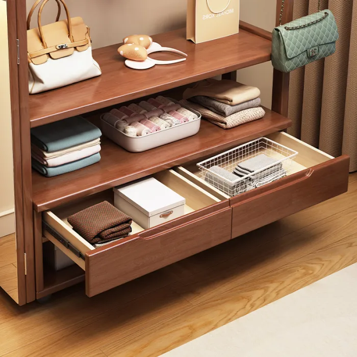 Solid Wood Coat Tree – Minimalist Rack for Home & Commercial Interiors