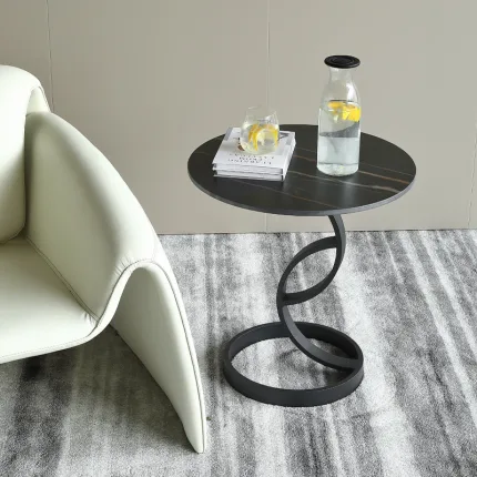 Sintered Stone Side Table