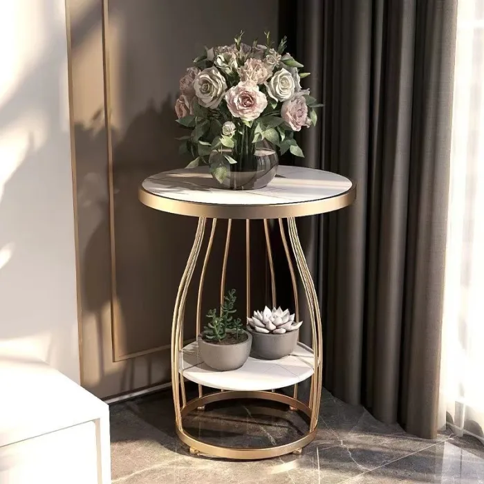 Sintered Stone Side Table
