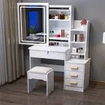 Modern Panel Vanity with Drawers