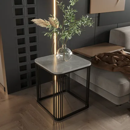 Sintered Stone Side Table