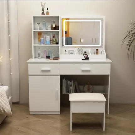 Contemporary Engineered Wood Dressing Table